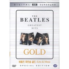 DVD 비틀즈 히트송 골드-라이브 앤 뮤직