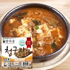 대복식품 땅바풍 냄새안나는 맛있는 착한 전통 재래식 해썹청국장 해썹인증_본사직송, 6개, 400g