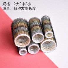 볼륨고데기 앞머니볼륨넣기 셀프스티커롤 헤어핀 고정 매직 작은권 발송기계 여성헤드 볼륨 편안한 단발, 기본, T04-컬러풀타입 믹스 형 6개별포장 대나무숯 고데기