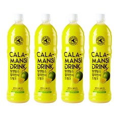 탐앤탐스 깔라만시 주스 1000ml x 4병