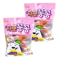 청우 샤벳꽁꽁 1000g x 2개 간식 과즙젤리 얼리는젤리 젤리 과일맛젤리 샤벳꽁꽁, 1