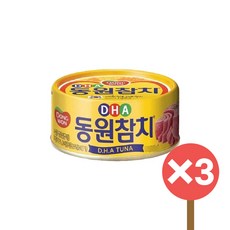 동원 DHA참치, 90g, 3개