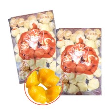 호박 감자떡 송편 냉동 1.5kgx2 아침 식사 대용 떡 간식 어르신 노인 아이들 나들이 등산, 2개, 1.5kg