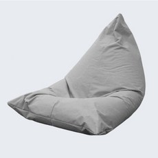 Uandhome 야외 슬립온 소파 콩백 방수 해변 정원 휴게 카페 로지 소파, 옥스포드천   100*150, 그레이, 1개
