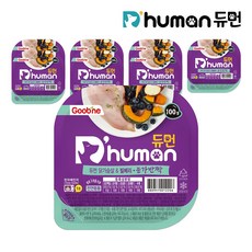 듀먼 강아지 저칼로리 자연화식 100g 8팩, 닭가슴살&빌베리 눈가반짝 100g