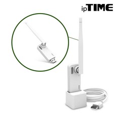 ipTIME N150UA3 USB 2.0 무선 랜카드 노트북용, 4dbi안테나 랜카드 N150UA3, 3개