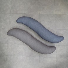 실키마이크로 S자 바디필로우 솜포함