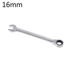 광택 크롬 바나듐 기어 리버시블 래칫 렌치 키트 너트 도구 소켓, 없음, 10) 16mm, 1개
