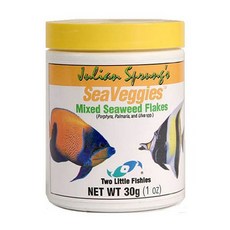 SeaVeggies 씨베지 해조류 플레이크 사료 30g, 단품