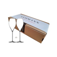 레만글라스 샴페인와인잔 이니셜 30CL 2개 스파클링 크리스탈, 300ml