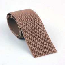 6CM 폭 내구성 바지 스커트 벨트 색상 탄성 밴드/능직 탄성 테이프 라텍스 탄성 테이프 고무 밴드, 14 brown 02, 1개