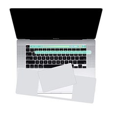 EOM 3-in-1 손목 받침대 보호대 트랙 패드 커버 MacBook Pro 13 인치 2020 모델 A2338 (M1) A2 [Silver] - E0667089SFZ7MV0, Silver