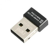 (1+1) 무선 휴대용 wifi 공유기 USB 무선랜카드 무선 인터넷 와이파이 수신기 USB 노트북 데스크탑 내장안테나, 휴대용 WiFi*1개