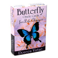 타로카드 새로운 21 개의 Self Care Soul Journey Oracle Tarot 가이드 카드, 03 나비 오라클