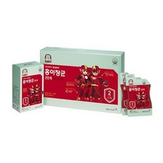 정관장 홍이장군 로얄 2단계 성장기 어린이홍삼 면역력증진, 30포, 20ml