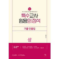 2024 특수교사 임용의 정석 기출인출집(상), 모듀efe, 박해인(저),모듀efe