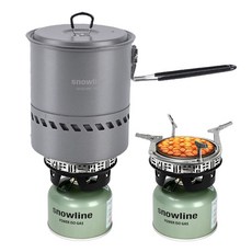 스노우라인 부스트 스토브 윈드 포트 솔로 코펠 세트, 1개