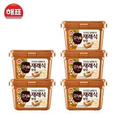 해표 순창궁 재래식 된장 500g, 5개