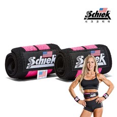 시크코리아 정품 SCHIEK 1112 리스트 랩, 1세트, 핑크
