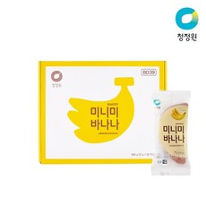 [청정원] 미니미 바나나 21g x 30개입 (1박스), 30개