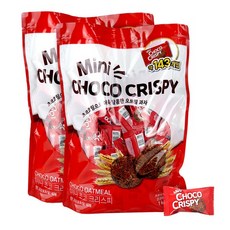 미니초코크리스피오트밀과자300g오트밀크런치지퍼팩포장 TOP01