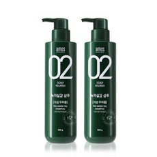 보내요 아모스프로페셔널 아모스 녹차실감 샴푸 지성용 500g 산뜻한타입 1+1