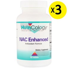 [미국직구]Nutricology NAC 향상제 90정 3개, 상세설명참조