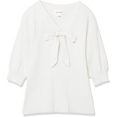 JILL by JILLSTUART [질 바이 질 스튜어트] 스웨터 보타이 퍼프 톱 여성