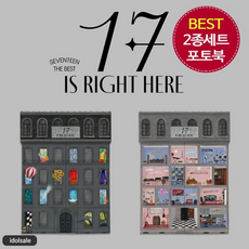 2종 세븐틴 베스트 앨범 17 IS RIGHT HERE (기프티콘 증정)