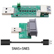 수동 USB 3.0 SNAC 핸들 용 DE10-NANO 보드 액세서리 용 컨트롤러 컨버터 익스텐더 보드, snac snes, 1개