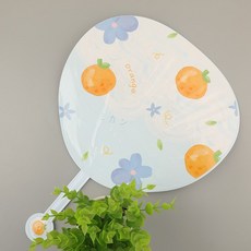 원형접이식부채