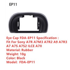 DK-19 DK-20 DK-21 EB EF FDA-EP11 FDA-EP10 고무 아이컵 니콘 캐논 소니 SLR 카메라용 아이피스 아이컵, 3) for FDA -EP11, for FDA -EP11