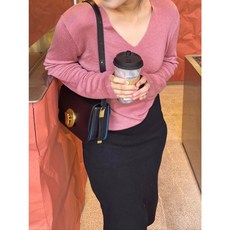 코스퀼티드미니백