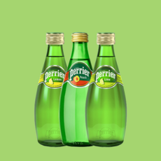 페리에 탄산수 3종 복숭아 라임 레몬 혼합 330ml x 24 배달 깨끗한 미네랄워터, 페리에 라임 330mlx24 (1BOX), 24개
