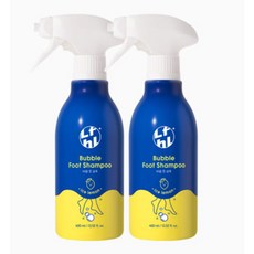 라이프홀릭 버블 풋 샴푸 아이스 레몬, 2개입, 8개, 400ml