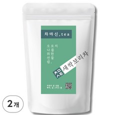  차마신티 저온가공 새싹보리차 무첨가 친환경 PLA 삼각티백, 2개, 1g, 50개입 