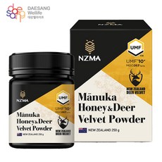 대상웰라이프 NZMA 녹용마누카꿀 UMF10+ (250g) x 1박스, 단품, 1개