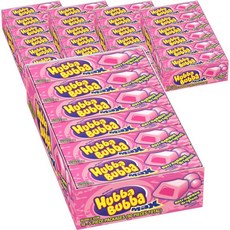 Hubba Bubba 맥스 버블 껌 후바 부바 멕스 버블검 풍선껌 (18개입), 5개