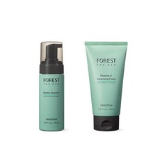 [이니스프리]포레스트 포 맨 클렌저 기획 2종 SET_(버블+쉐이빙), 1개, 150ml*150ml