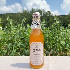 꼬내담농부 저온압착 국산 참기름 350ml 1개, 국산 저온압착 참기름 350ml