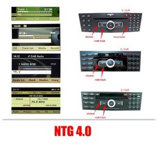 벤츠 안드로이드Bonroad anroid 10.0 2G RAM 32GROM 모니터 메르세데스 벤츠 C 클래스 W204 w205 2008-2018, 01 08-10 NTG4.0
