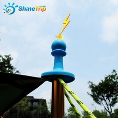 감성캠핑용품 캠핑러그 위병 천막 막사 천막대 피뢰모 지지대 절연핀 안전모 소포 우편, 01 블루그린(4수장)