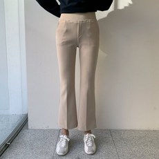  [메이블루] 굿텐션 하이 밴딩 슬랙스 