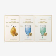 제이엠솔루션 JM솔루션 스페셜 케어 마스크팩 3종 세트 총15매 - 링거시카 링거하이드라 콜라겐패치 정품보증 153398