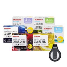 폴라프레쉬 선바이저 방향제 리필 10개입 본품 케이스 증정, 산뜻한 라벤더, 폴라프레쉬 선바이저 방향제 리필 10개입 +선바이저 본, 1개