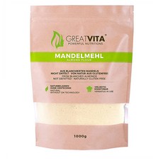 Greatvita Almond Flour 그레이트비타 밀가루 대체 아몬드 플루어 파우더 가루 분말 1kg, 1개