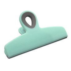 OEM 가방 밀봉 클립 캔디 식품 방수 보관 패키지 클램프 주방 플라스틱 SHM80912931GN, 1개, Green