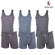 남성러닝팬티세트