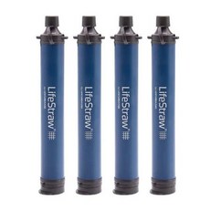라이프스트로우 워터 필터 4개 Lifestraw Personal Water Filter 4-pack
