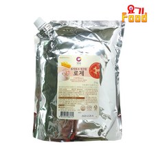 [요기푸드] 토마토와 생크림 로제 스파게티소스 2kg, 01_로제 스파게티소스 2kg